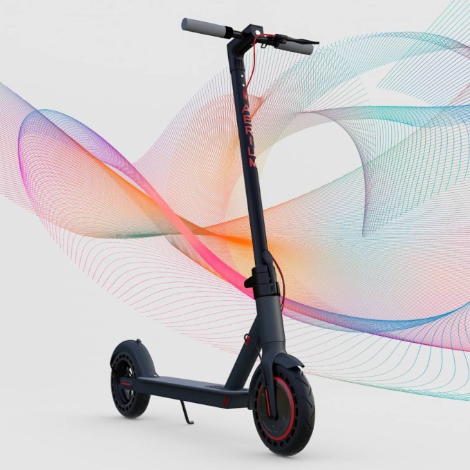 Elektrokolobežka AERIUM S350 Ultra čierna