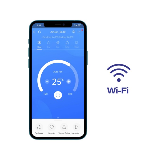 Mobilná klimatizácia Olimpia Splendid Dolceclima Air Pro 14 HP WiFi