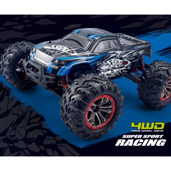 Terénne RC auto AERIUM HOSHI SPEED (1:10) žltá - 2 batérie