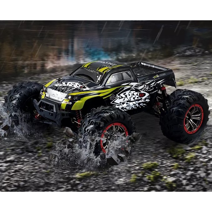 Terénne RC auto AERIUM HOSHI SPEED (1:10) žltá - 2 batérie