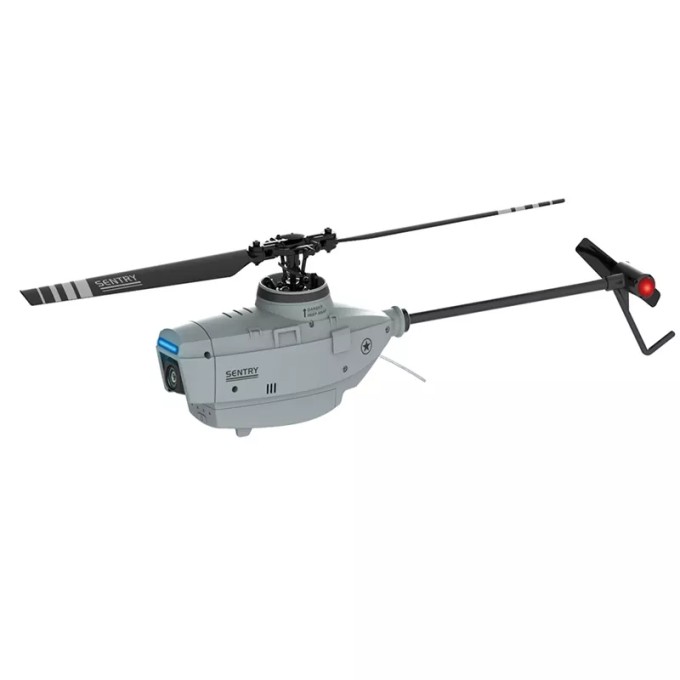 RC vrtuľník AERIUM C127 GPS 720P sivý
