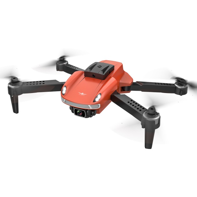 Dron AERIUM KF 4K Dual Camera oranžový – 2 batérie