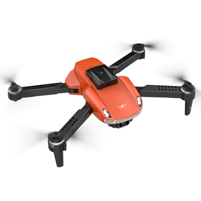 Dron AERIUM KF 4K Dual Camera oranžový – 2 batérie