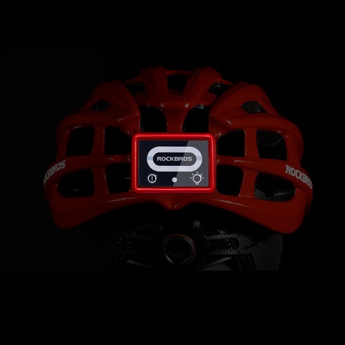 Prilba AERIUM ROCKBROS Ultralight s LED svietidlom čierna