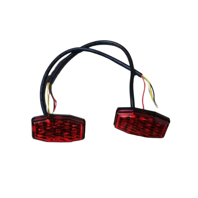 Náhradná sada zadných svetiel pre elektrickú kolobežku AERIUM Coolfly 1600/2000 W