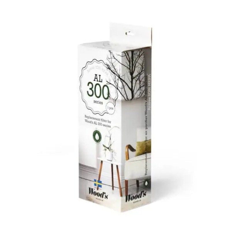 Náhradný aktívny filter ION HEPA pre Woods AL310 / AL310 FC Náhradný aktívny filter ION HEPA pre Woods AL310 / AL310 FC