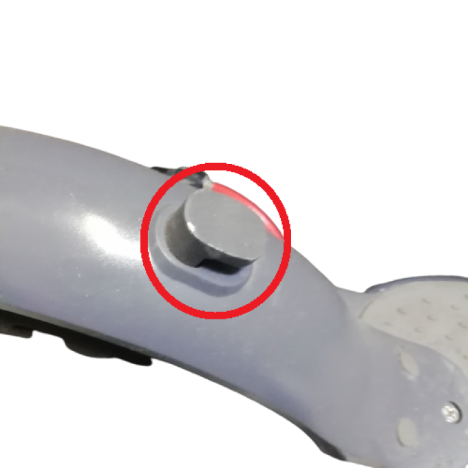 Náhradný závlačkový kolík pre zadný blatník AERIUM AOVO PRO / T350 / S350