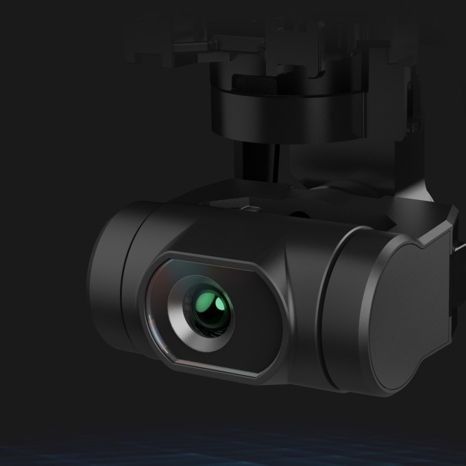 Dron AERIUM Hubsan Blackhawk 2 GPS 4K Combo čierny – 2 batérie