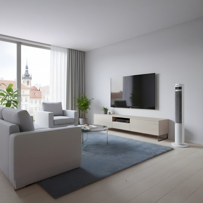 Stĺpový ventilátor AERIUM SilentTower IonWIFI AF500