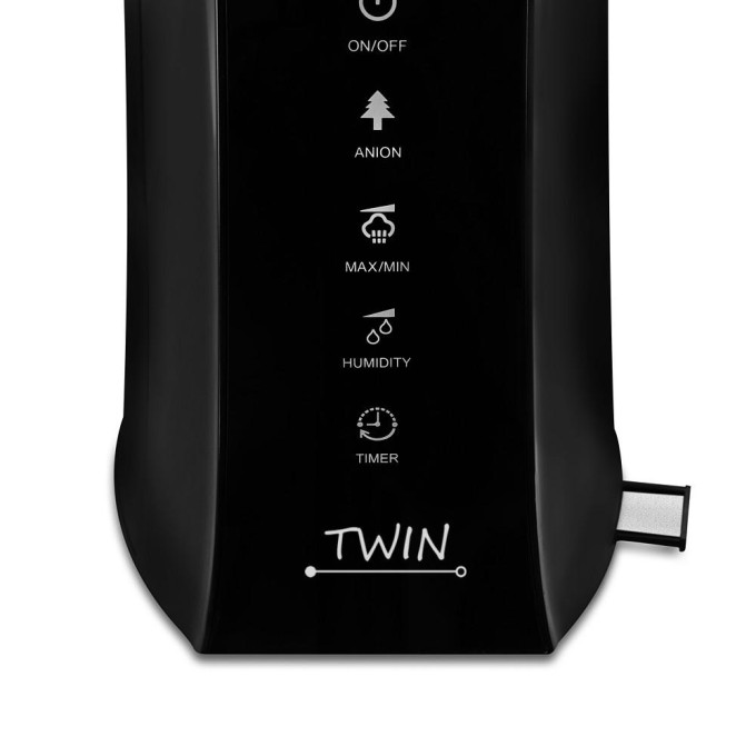 Zvlhčovač vzduchu Airbi Twin čierny