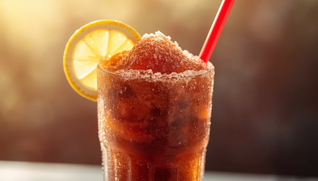 Ľadová triešť z Coca-Coly